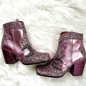 COACH WESTERN BUKLE BOOTIE